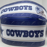 DALLAS COWBOYS inspired 7/8", 1.5" & 3" grosgrain ribbon and/or coordinating 1" flatbacks.  Perfect for bow making and many other crafts.