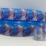 ELSA inspired grosgrain ribbon and/or coordinating flatbacks. Perfect for bow making and many other crafts.
