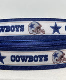 DALLAS COWBOYS inspired 7/8", 1.5" & 3" grosgrain ribbon and/or coordinating 1" flatbacks.  Perfect for bow making and many other crafts.