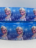 ELSA inspired grosgrain ribbon and/or coordinating flatbacks. Perfect for bow making and many other crafts.