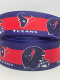 Houston Texans inspired grosgrain ribbon and/or coordinating 1" flatbacks.  Perfect for bow making and many other crafts. (Copy)