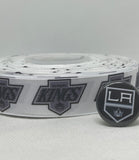 LOS ANGELES KINGS inspired 7/8" grosgrain ribbon and/or coordinating 1" flatbacks. Perfect for bow making and many other crafts.