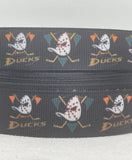 ANAHEIM MIGHTY DUCKS inspired 7/8" grosgrain ribbon and/or coordinating 1" flatbacks. Perfect for bow making and many other crafts.