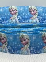 ELSA inspired grosgrain ribbon and/or coordinating flatbacks. Perfect for bow making and many other crafts.