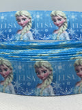 ELSA inspired grosgrain ribbon and/or coordinating flatbacks. Perfect for bow making and many other crafts.