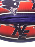 New England Patriots inspired grosgrain ribbon and/or coordinating 1" flatbacks. Perfect for bow making and many other crafts.