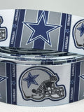 DALLAS COWBOYS inspired 7/8" & 1.5" grosgrain ribbon and/or coordinating 1" flatbacks.  Perfect for bow making and many other crafts.