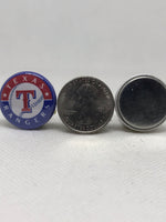 TEXAS RANGERS inspired grosgrain ribbon and/or coordinating 1" flatbacks. Perfect for hair bows and many other cratfs.